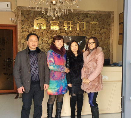 富軒門窗考察團到訪兩湖，為經銷商排憂解難
