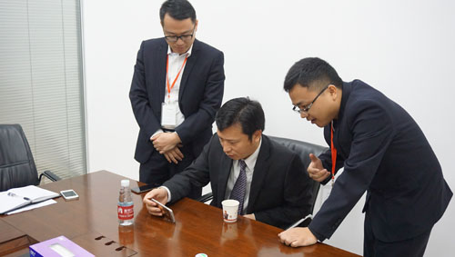 獲益良多！牛商總會執行會長來我公司指導網絡營銷工作